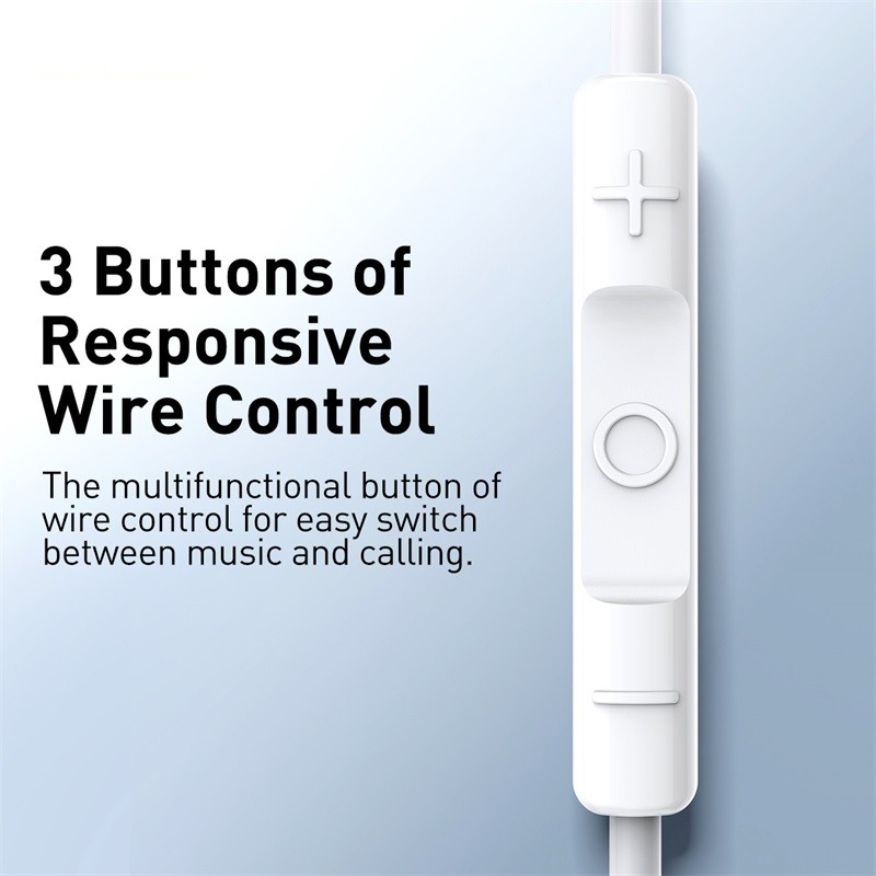 Baseus H17 3.5mm Wired Earphon - đánh giá và giá Wired Earphone Lightning