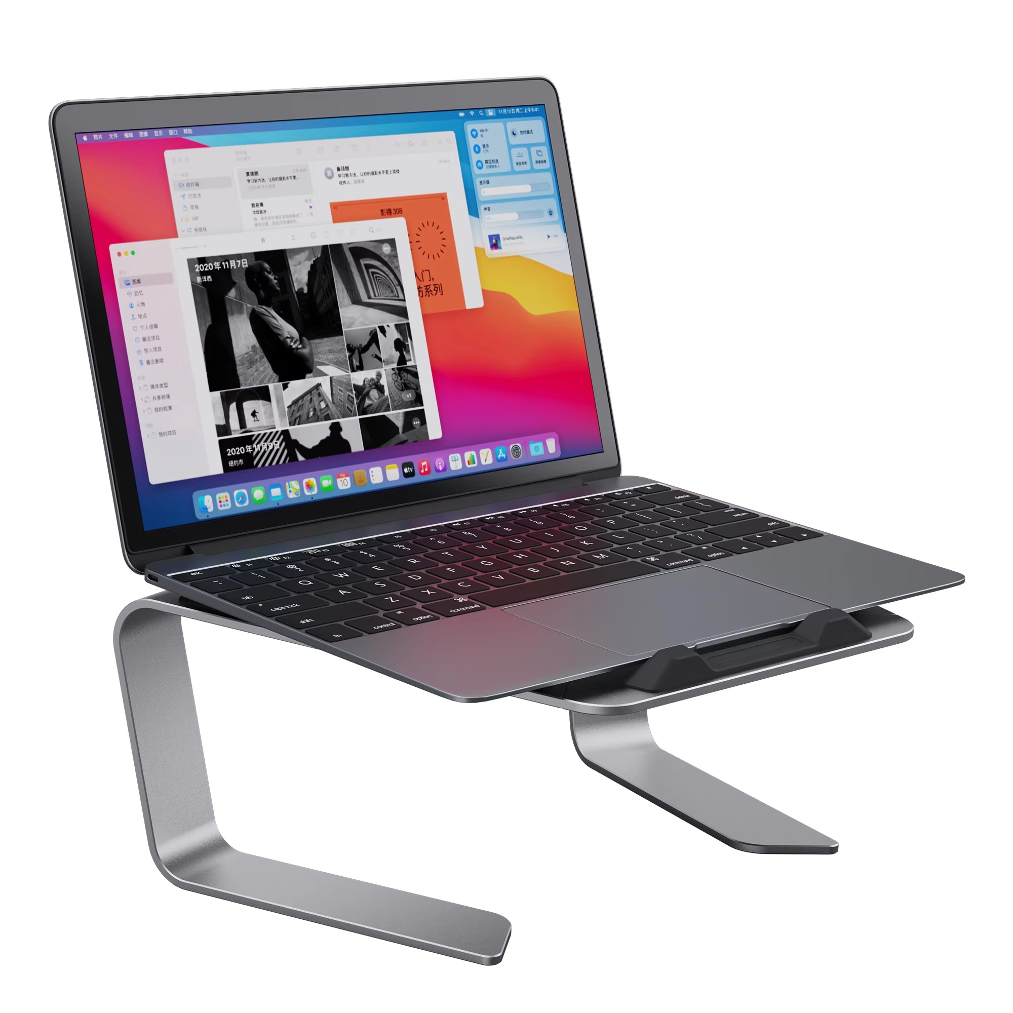 Adjustable Height Aluminum Gam - đánh giá và giá Cooling Stand Tablet