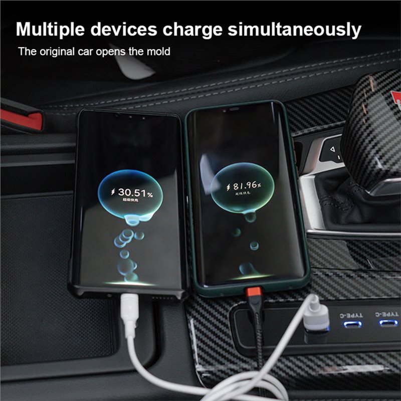 A33K-For Q5L 2018-2024 USB Typ - đánh giá và giá Usb Hub Type C
