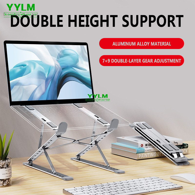 Giá đỡ laptop YYLM N8 bằng nhô - đánh giá và giá Cooling Stand Tablet