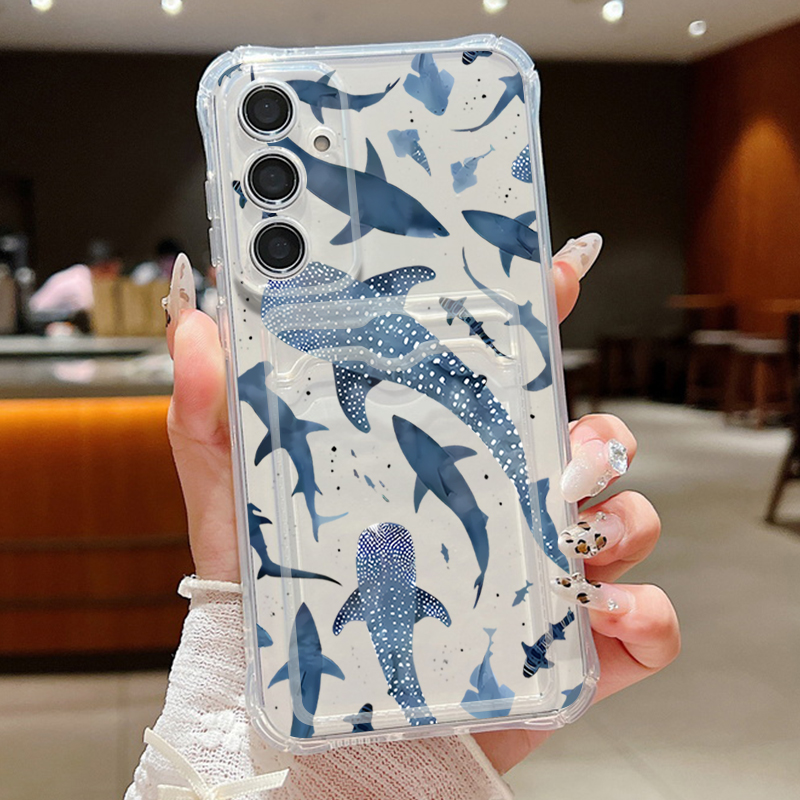 Ocean Shark Whale Phone Case F - đánh giá và giá Samsung Galaxy A55