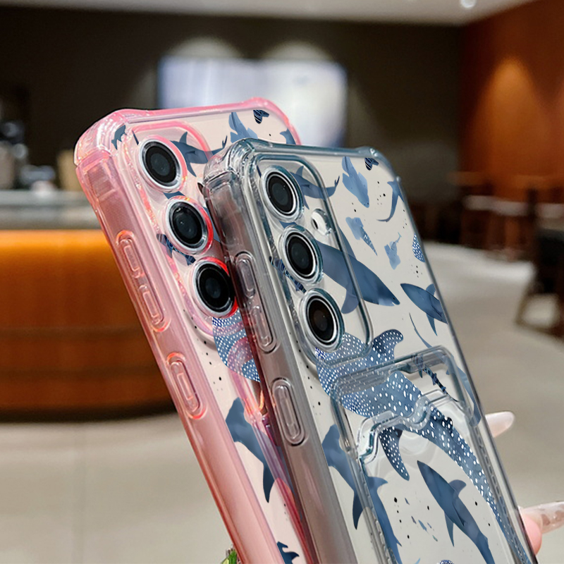 Ocean Shark Whale Phone Case F - đánh giá và giá Samsung Galaxy A55