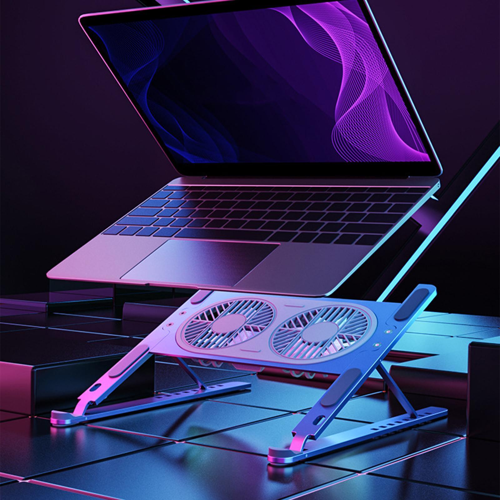 Laptop Stand with Twin Turbo C - đánh giá và giá Cooling Stand Tablet