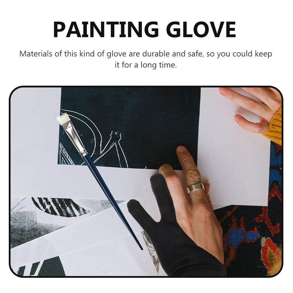 3pcs Left-Hand Drawing Gloves  - đánh giá và giá Drawing Glove Artist