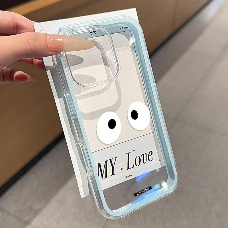 Simple Eye Pattern 2in1 Clear  - đánh giá và giá Samsung Galaxy A55