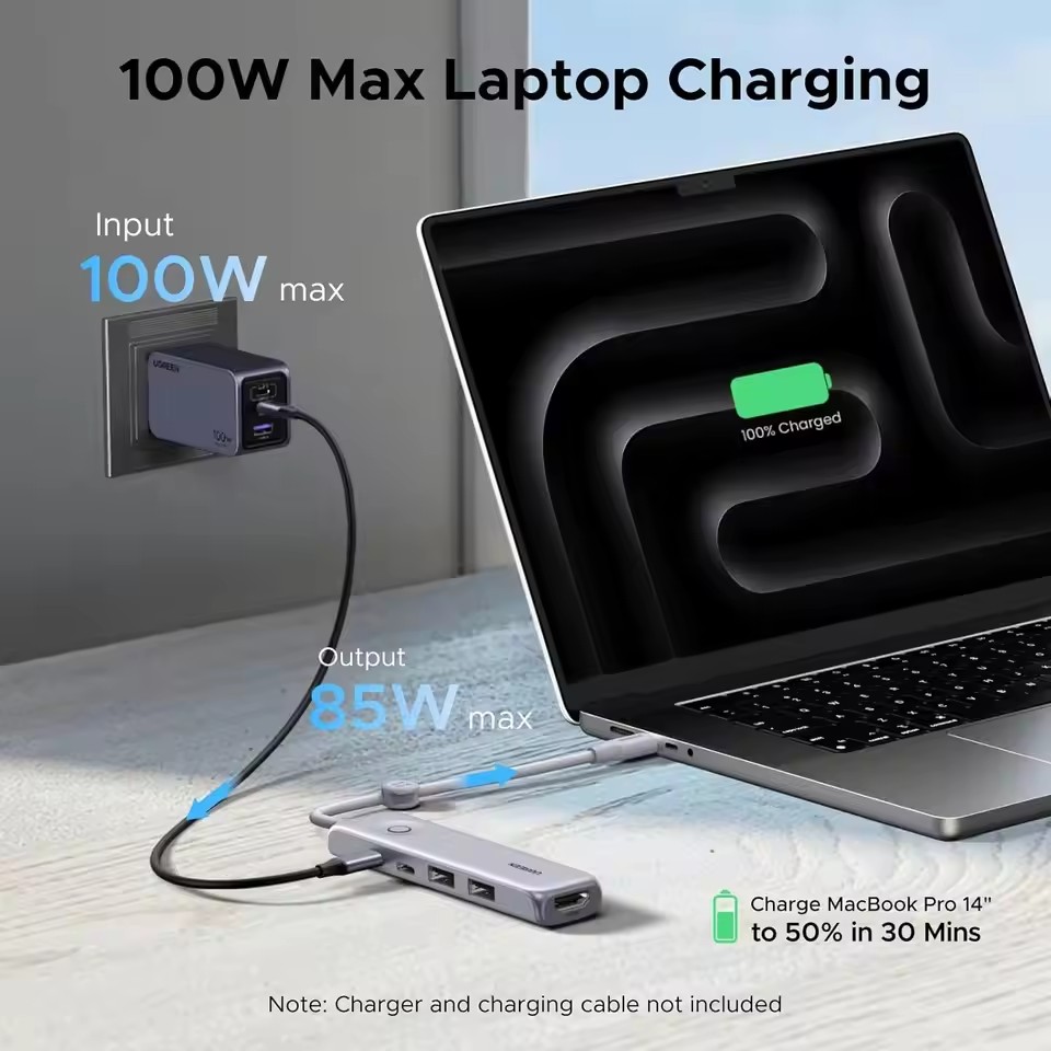 UGREEN USB C Hub 5 in 1 Revodo - đánh giá và giá Usb Hub Type C