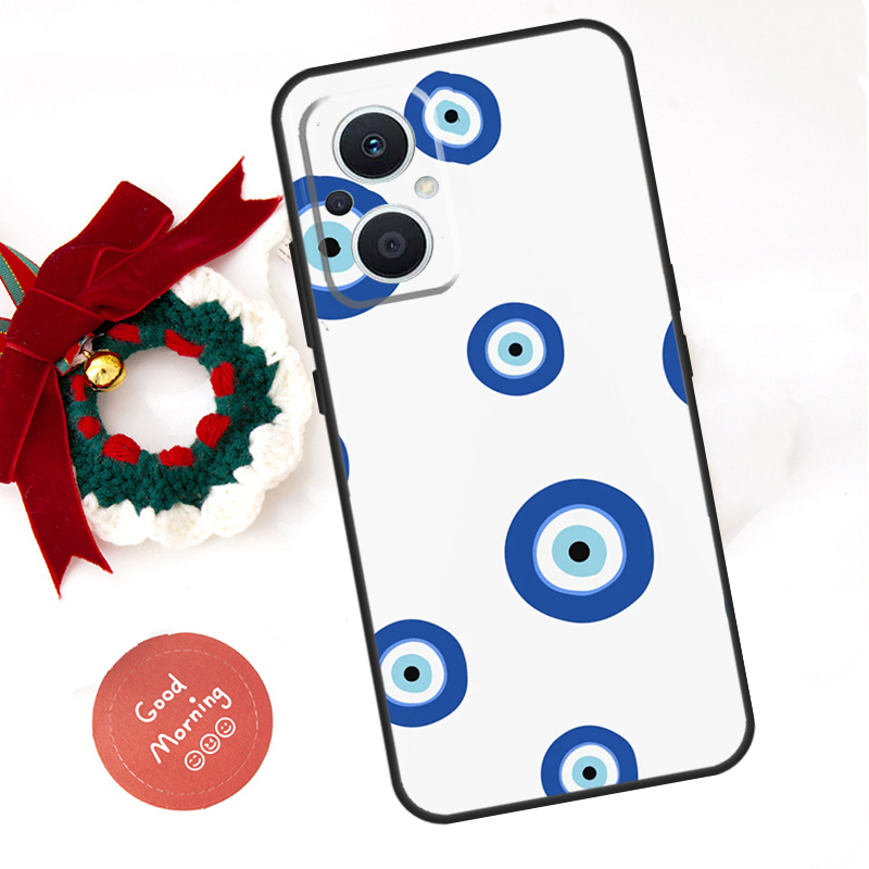 Big Eyes Cartoon Pattern For O - đánh giá và giá Oppo Reno 12