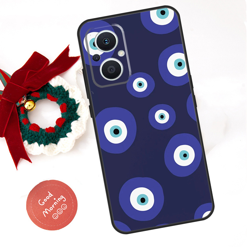 Big Eyes Cartoon Pattern For O - đánh giá và giá Oppo Reno 12