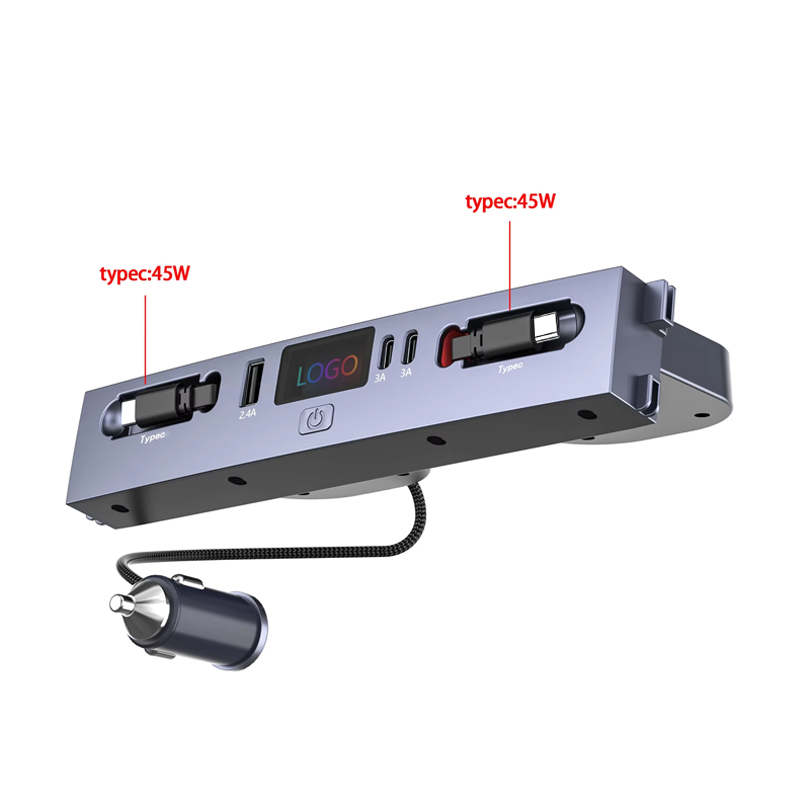 Multi‑Port Car Charger Hub, Du - đánh giá và giá Usb Hub Type C