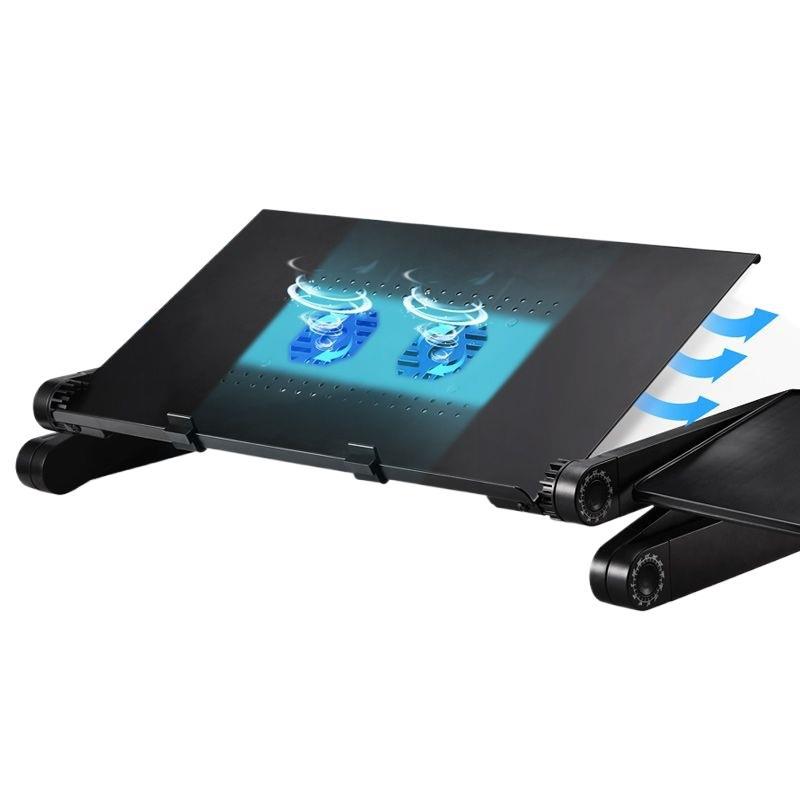 Bàn laptop hợp kim nhôm gấp gọ - đánh giá và giá Tablet Lap Desk